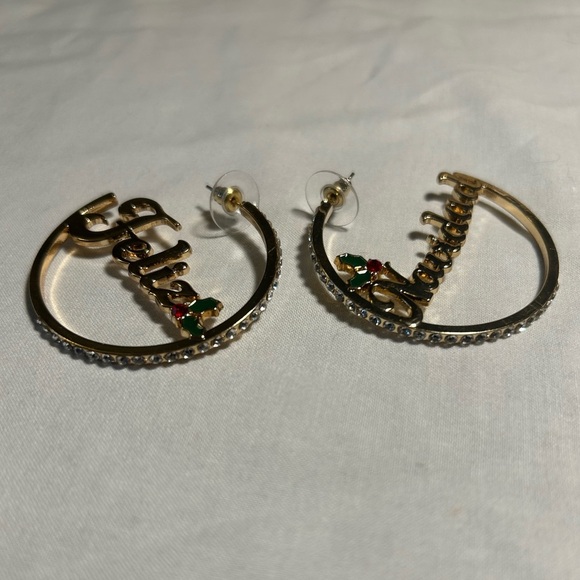 Feliz‎ Navidad earrings - Picture 10 of 12